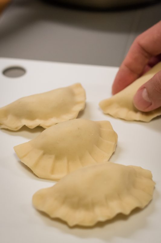 świąteczne pierogi